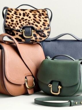 J Crew Mini Rider Bag - Leopard 🐆- NWT - OS